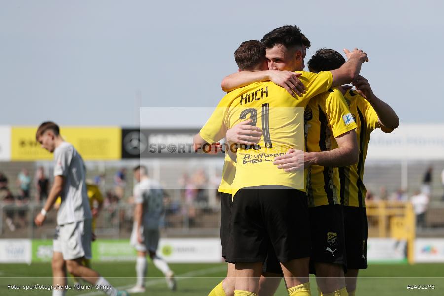Stadion am Schönbusch, Aschaffenburg, 06.04.2024, sport, action, BFV, Fussball, April 2024, 28. Spieltag, Regionalliga Bayern, DJK, SVA, DJK Vilzing, SV Viktoria Aschaffenburg - Bild-ID: 2402293