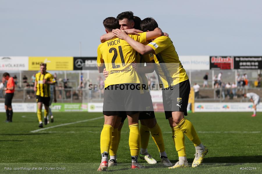 Stadion am Schönbusch, Aschaffenburg, 06.04.2024, sport, action, BFV, Fussball, April 2024, 28. Spieltag, Regionalliga Bayern, DJK, SVA, DJK Vilzing, SV Viktoria Aschaffenburg - Bild-ID: 2402294