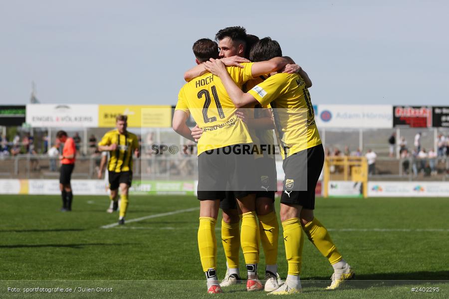 Stadion am Schönbusch, Aschaffenburg, 06.04.2024, sport, action, BFV, Fussball, April 2024, 28. Spieltag, Regionalliga Bayern, DJK, SVA, DJK Vilzing, SV Viktoria Aschaffenburg - Bild-ID: 2402295