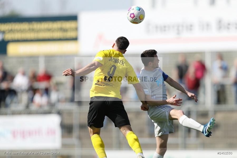 Stadion am Schönbusch, Aschaffenburg, 06.04.2024, sport, action, BFV, Fussball, April 2024, 28. Spieltag, Regionalliga Bayern, DJK, SVA, DJK Vilzing, SV Viktoria Aschaffenburg - Bild-ID: 2402330