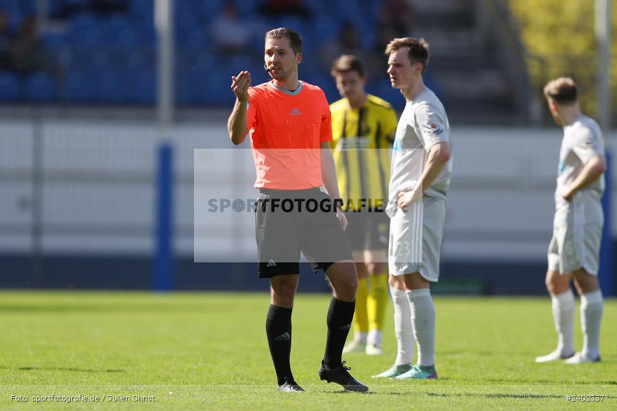 Stadion am Schönbusch, Aschaffenburg, 06.04.2024, sport, action, BFV, Fussball, April 2024, 28. Spieltag, Regionalliga Bayern, DJK, SVA, DJK Vilzing, SV Viktoria Aschaffenburg - Bild-ID: 2402337