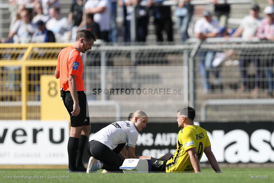 Stadion am Schönbusch, Aschaffenburg, 06.04.2024, sport, action, BFV, Fussball, April 2024, 28. Spieltag, Regionalliga Bayern, DJK, SVA, DJK Vilzing, SV Viktoria Aschaffenburg - Bild-ID: 2402353
