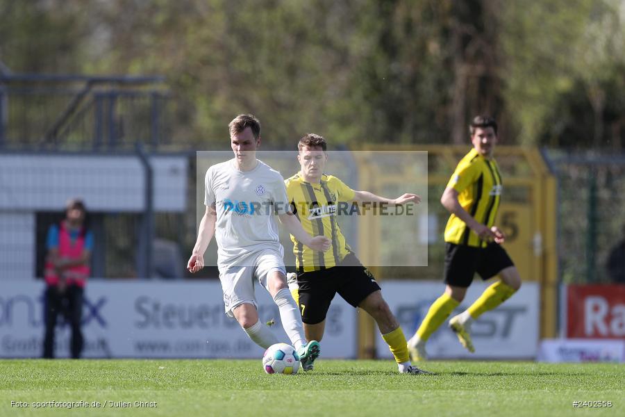 Stadion am Schönbusch, Aschaffenburg, 06.04.2024, sport, action, BFV, Fussball, April 2024, 28. Spieltag, Regionalliga Bayern, DJK, SVA, DJK Vilzing, SV Viktoria Aschaffenburg - Bild-ID: 2402358