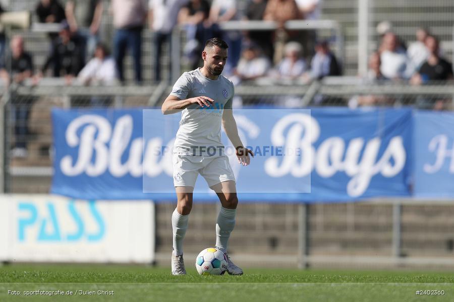 Stadion am Schönbusch, Aschaffenburg, 06.04.2024, sport, action, BFV, Fussball, April 2024, 28. Spieltag, Regionalliga Bayern, DJK, SVA, DJK Vilzing, SV Viktoria Aschaffenburg - Bild-ID: 2402360