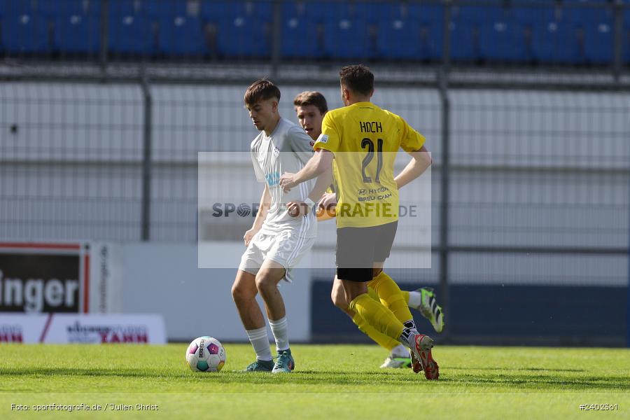 Stadion am Schönbusch, Aschaffenburg, 06.04.2024, sport, action, BFV, Fussball, April 2024, 28. Spieltag, Regionalliga Bayern, DJK, SVA, DJK Vilzing, SV Viktoria Aschaffenburg - Bild-ID: 2402361