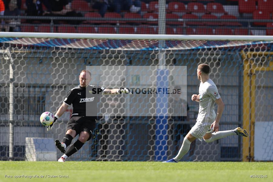 Stadion am Schönbusch, Aschaffenburg, 06.04.2024, sport, action, BFV, Fussball, April 2024, 28. Spieltag, Regionalliga Bayern, DJK, SVA, DJK Vilzing, SV Viktoria Aschaffenburg - Bild-ID: 2402363