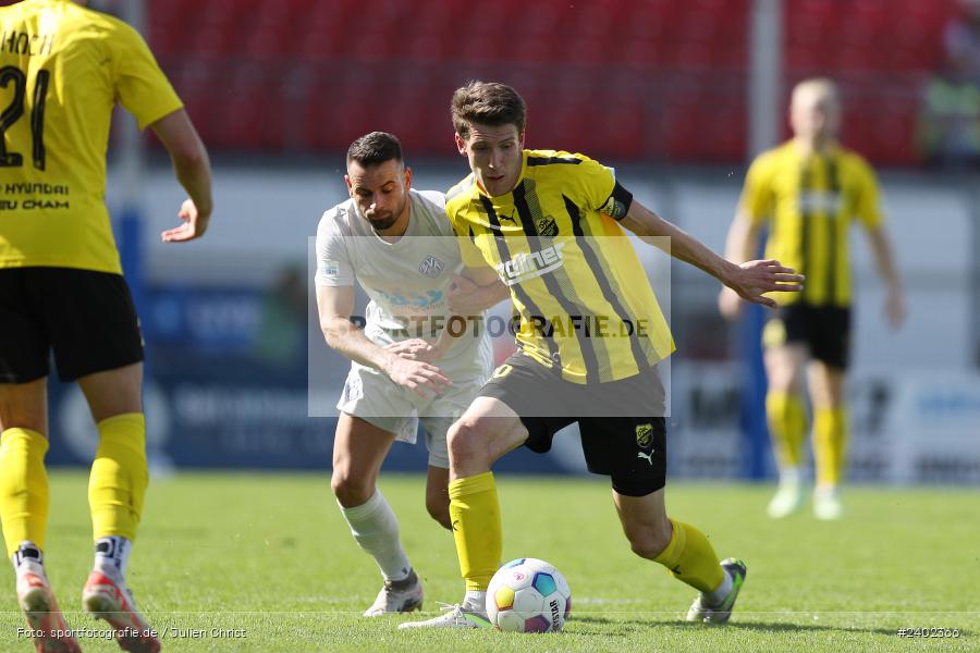 Stadion am Schönbusch, Aschaffenburg, 06.04.2024, sport, action, BFV, Fussball, April 2024, 28. Spieltag, Regionalliga Bayern, DJK, SVA, DJK Vilzing, SV Viktoria Aschaffenburg - Bild-ID: 2402366