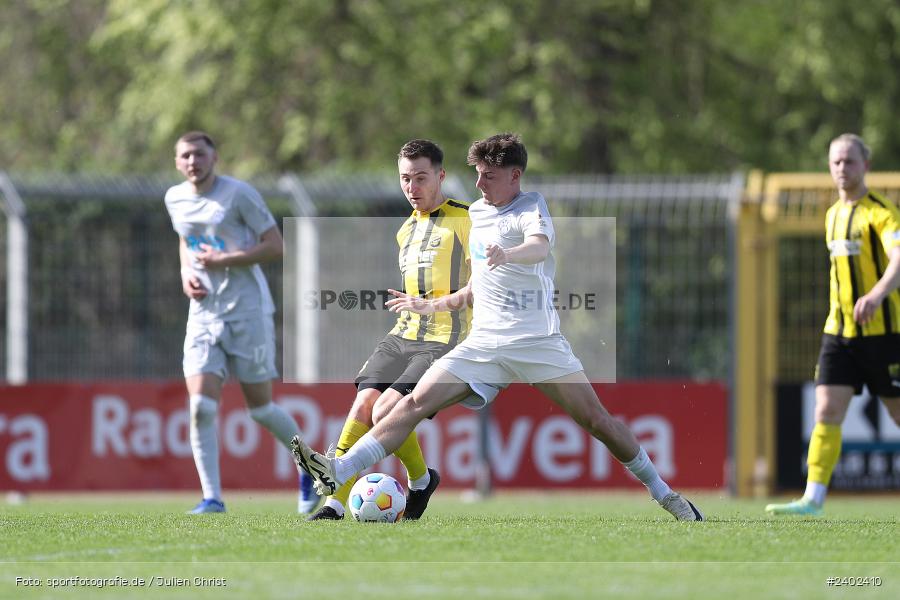 Stadion am Schönbusch, Aschaffenburg, 06.04.2024, sport, action, BFV, Fussball, April 2024, 28. Spieltag, Regionalliga Bayern, DJK, SVA, DJK Vilzing, SV Viktoria Aschaffenburg - Bild-ID: 2402410