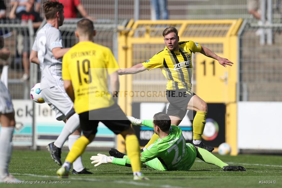 Stadion am Schönbusch, Aschaffenburg, 06.04.2024, sport, action, BFV, Fussball, April 2024, 28. Spieltag, Regionalliga Bayern, DJK, SVA, DJK Vilzing, SV Viktoria Aschaffenburg - Bild-ID: 2402412