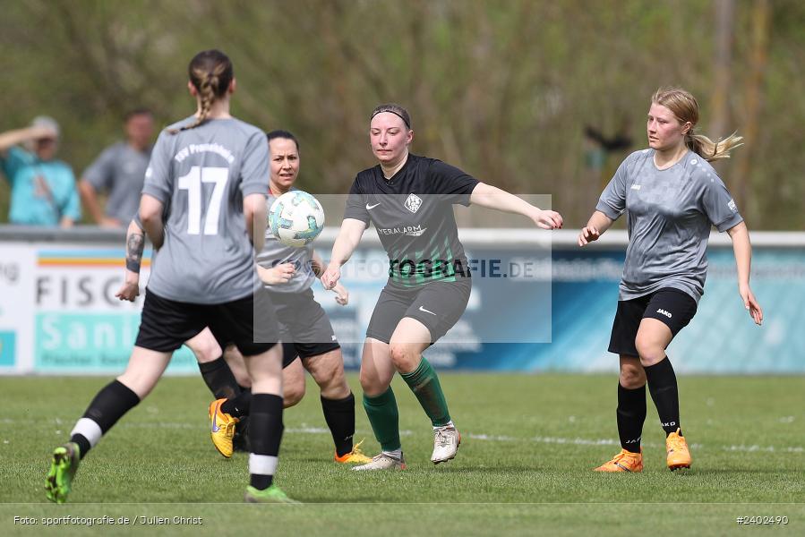 Sportgelände, Karlstadt, 07.04.2024, sport, action, BFV, Fussball, April 2024, 10. Spieltag, Frauezn BZL 01, TSV, FVK, TSV Prosselsheim, FV Karlstadt - Bild-ID: 2402490