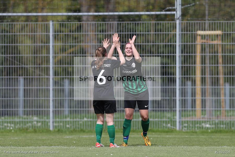 Sportgelände, Karlstadt, 07.04.2024, sport, action, BFV, Fussball, April 2024, 10. Spieltag, Frauezn BZL 01, TSV, FVK, TSV Prosselsheim, FV Karlstadt - Bild-ID: 2402504 Sportgelände, Karlstadt, 07.04.2024, sport, action, BFV, Fussball, April 2024, 10. Spieltag, Frauezn BZL 01, TSV, FVK, TSV Prosselsheim, FV Karlstadt - Bild-ID: 2402504