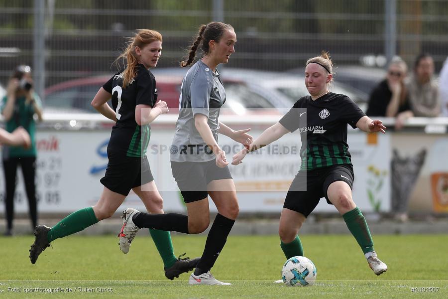 Sportgelände, Karlstadt, 07.04.2024, sport, action, BFV, Fussball, April 2024, 10. Spieltag, Frauezn BZL 01, TSV, FVK, TSV Prosselsheim, FV Karlstadt - Bild-ID: 2402507 Sportgelände, Karlstadt, 07.04.2024, sport, action, BFV, Fussball, April 2024, 10. Spieltag, Frauezn BZL 01, TSV, FVK, TSV Prosselsheim, FV Karlstadt - Bild-ID: 2402507