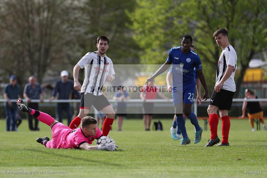 Sportgelände, Retzbach, 07.04.2024, sport, action, BFV, Fussball, April 2024, 24. Spieltag, Kreisliga Würzburg Gr. 2, WFV, SGR, Würzburger FV 04 II, SG Retzbach-Zellingen - Bild-ID: 2402543