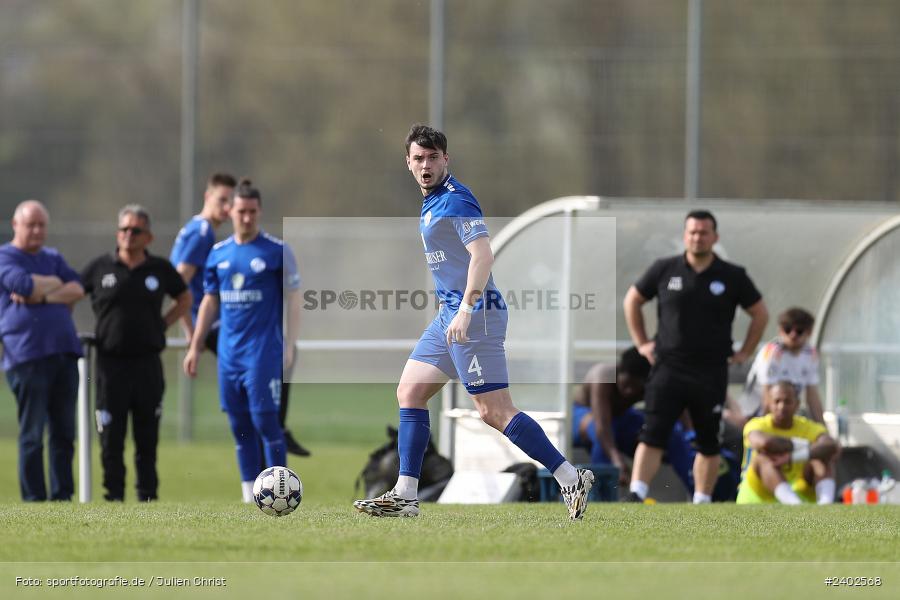 Sportgelände, Retzbach, 07.04.2024, sport, action, BFV, Fussball, April 2024, 24. Spieltag, Kreisliga Würzburg Gr. 2, WFV, SGR, Würzburger FV 04 II, SG Retzbach-Zellingen - Bild-ID: 2402568