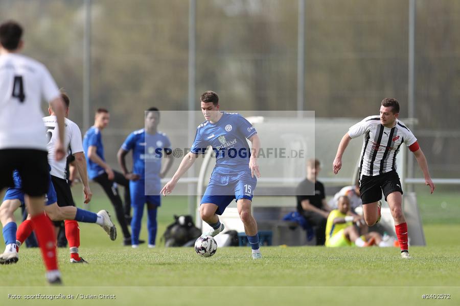 Sportgelände, Retzbach, 07.04.2024, sport, action, BFV, Fussball, April 2024, 24. Spieltag, Kreisliga Würzburg Gr. 2, WFV, SGR, Würzburger FV 04 II, SG Retzbach-Zellingen - Bild-ID: 2402572