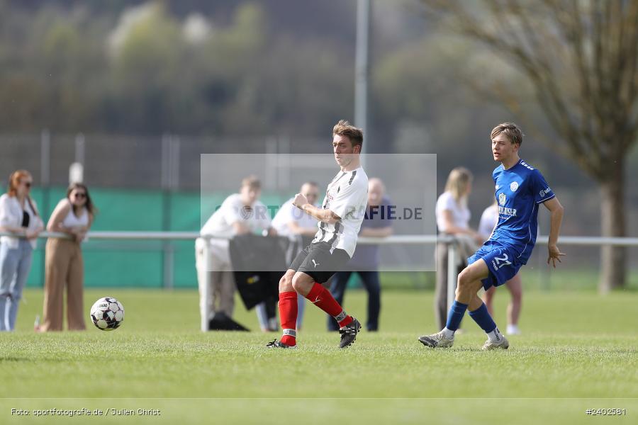 Sportgelände, Retzbach, 07.04.2024, sport, action, BFV, Fussball, April 2024, 24. Spieltag, Kreisliga Würzburg Gr. 2, WFV, SGR, Würzburger FV 04 II, SG Retzbach-Zellingen - Bild-ID: 2402581