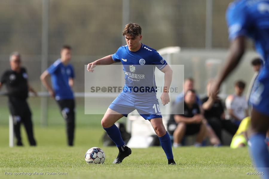 Sportgelände, Retzbach, 07.04.2024, sport, action, BFV, Fussball, April 2024, 24. Spieltag, Kreisliga Würzburg Gr. 2, WFV, SGR, Würzburger FV 04 II, SG Retzbach-Zellingen - Bild-ID: 2402585