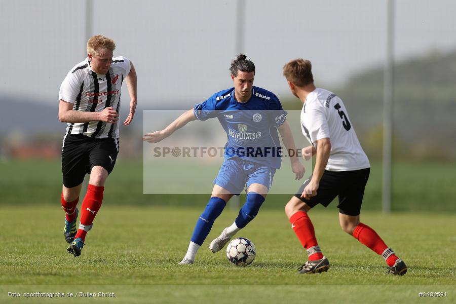 Sportgelände, Retzbach, 07.04.2024, sport, action, BFV, Fussball, April 2024, 24. Spieltag, Kreisliga Würzburg Gr. 2, WFV, SGR, Würzburger FV 04 II, SG Retzbach-Zellingen - Bild-ID: 2402591