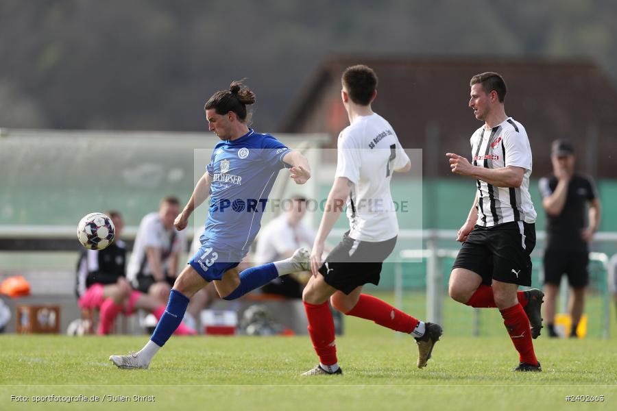 Sportgelände, Retzbach, 07.04.2024, sport, action, BFV, Fussball, April 2024, 24. Spieltag, Kreisliga Würzburg Gr. 2, WFV, SGR, Würzburger FV 04 II, SG Retzbach-Zellingen - Bild-ID: 2402663