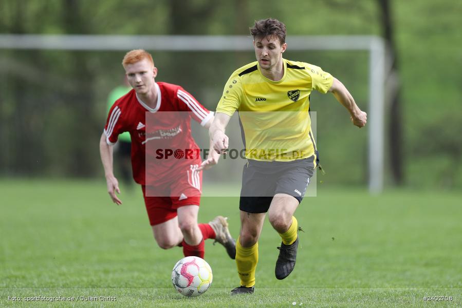 Sportgelände, Karsbach, 07.04.2024, sport, action, BFV, Fussball, April 2024, 20. Spieltag, Kreisklasse Würzburg Gr. 3, BSC, FCK, BSC Aura, (SG) FC Karsbach - Bild-ID: 2402708