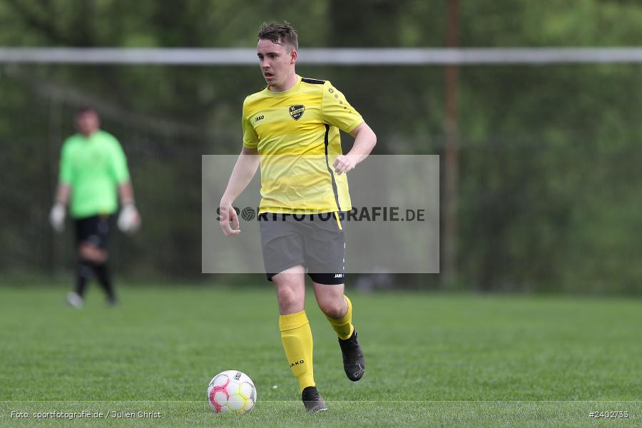 Sportgelände, Karsbach, 07.04.2024, sport, action, BFV, Fussball, April 2024, 20. Spieltag, Kreisklasse Würzburg Gr. 3, BSC, FCK, BSC Aura, (SG) FC Karsbach - Bild-ID: 2402733