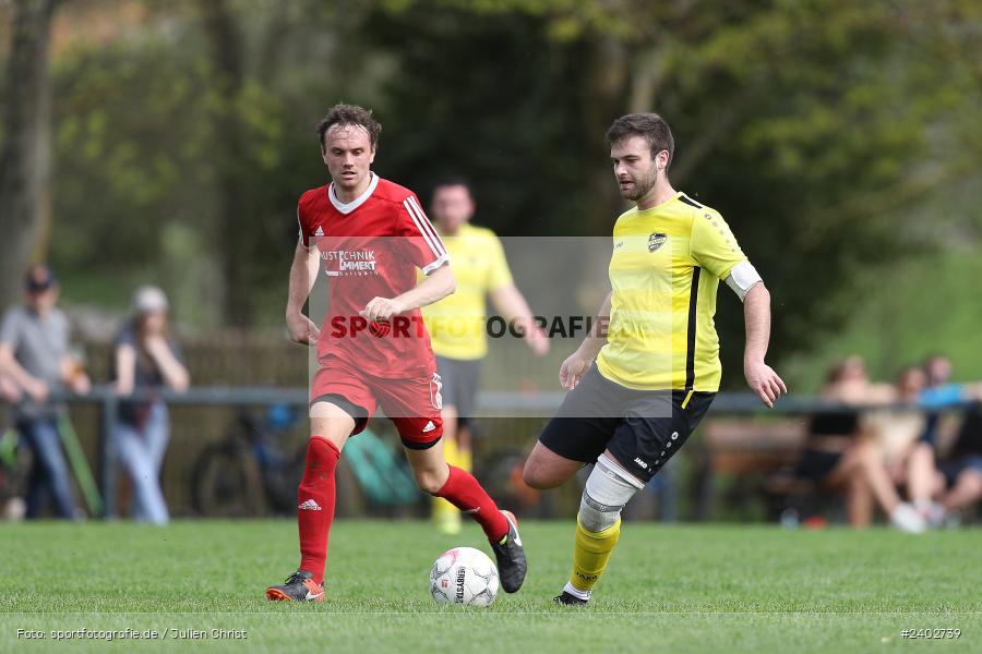 Sportgelände, Karsbach, 07.04.2024, sport, action, BFV, Fussball, April 2024, 20. Spieltag, Kreisklasse Würzburg Gr. 3, BSC, FCK, BSC Aura, (SG) FC Karsbach - Bild-ID: 2402739