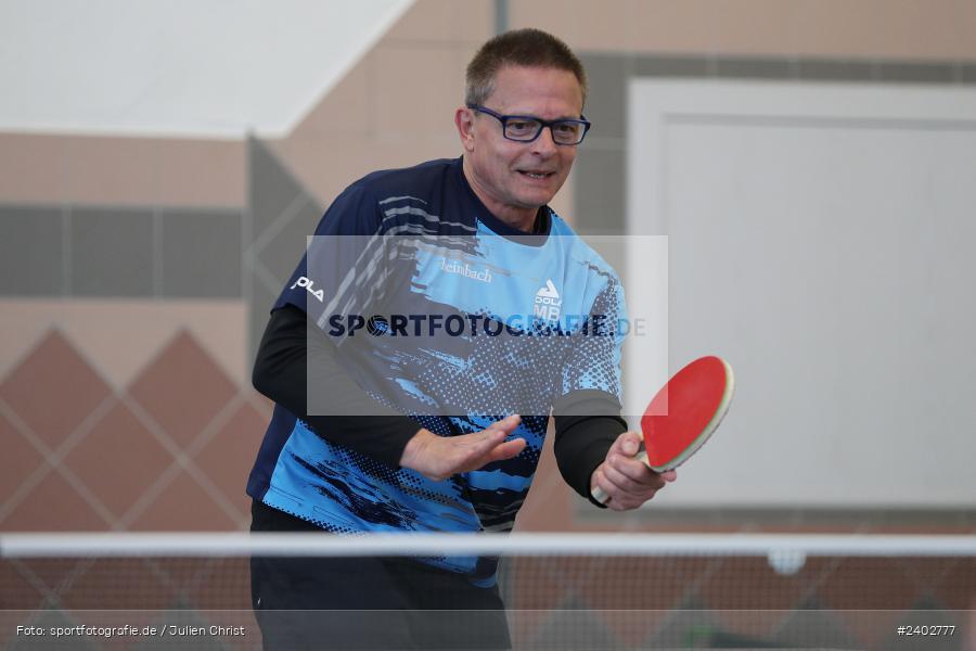 Turnhalle, Steinfeld-Hausen, 13.04.2024, sport, action, Bayerischer TTV, April 2024, Herren Bezirksklasse A Gr. 3 Main-Spessart, Tischtennis, RV Viktoria Wombach III, SV Hausen-Rohrbach - Bild-ID: 2402777 Turnhalle, Steinfeld-Hausen, 13.04.2024, sport, action, Bayerischer TTV, April 2024, Herren Bezirksklasse A Gr. 3 Main-Spessart, Tischtennis, RV Viktoria Wombach III, SV Hausen-Rohrbach - Bild-ID: 2402777