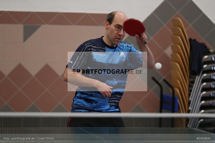 Turnhalle, Steinfeld-Hausen, 13.04.2024, sport, action, Bayerischer TTV, April 2024, Herren Bezirksklasse A Gr. 3 Main-Spessart, Tischtennis, RV Viktoria Wombach III, SV Hausen-Rohrbach - Bild-ID: 2402800 Turnhalle, Steinfeld-Hausen, 13.04.2024, sport, action, Bayerischer TTV, April 2024, Herren Bezirksklasse A Gr. 3 Main-Spessart, Tischtennis, RV Viktoria Wombach III, SV Hausen-Rohrbach - Bild-ID: 2402800