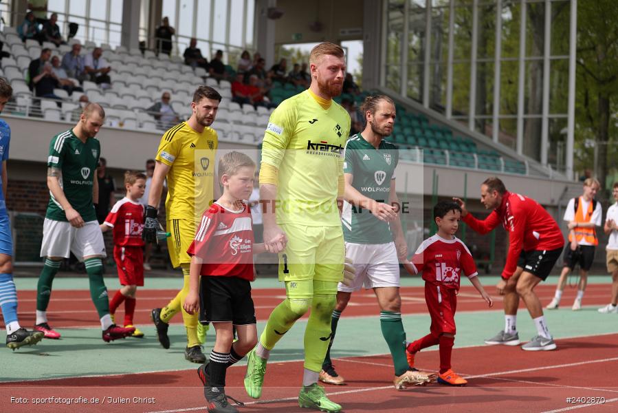 Sachs-Stadion, Schweinfurt, 13.04.2024, sport, action, BFV, Fussball, April 2024, 29. Spieltag, Regionalliga Bayern, FVI, FCS, FV Illertissen, 1. FC Schweinfurt 1905 - Bild-ID: 2402870