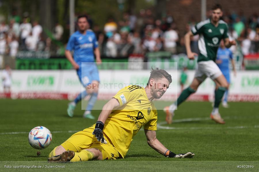 Sachs-Stadion, Schweinfurt, 13.04.2024, sport, action, BFV, Fussball, April 2024, 29. Spieltag, Regionalliga Bayern, FVI, FCS, FV Illertissen, 1. FC Schweinfurt 1905 - Bild-ID: 2402896