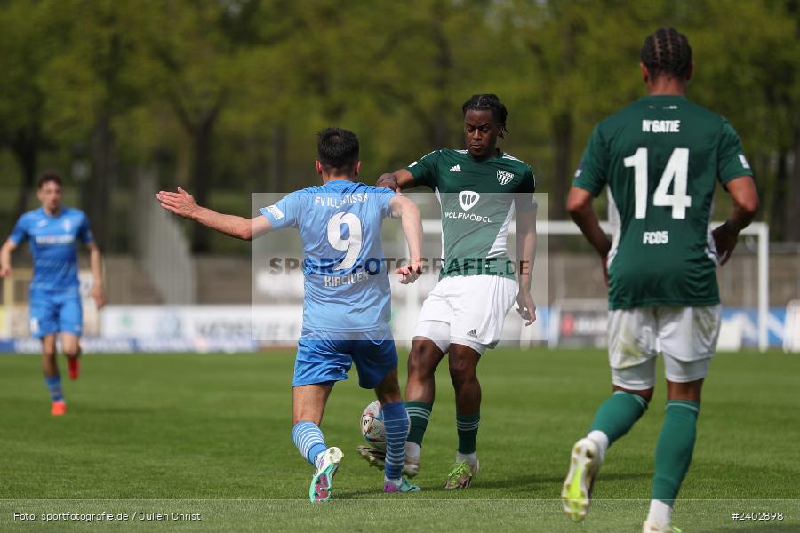 Sachs-Stadion, Schweinfurt, 13.04.2024, sport, action, BFV, Fussball, April 2024, 29. Spieltag, Regionalliga Bayern, FVI, FCS, FV Illertissen, 1. FC Schweinfurt 1905 - Bild-ID: 2402898