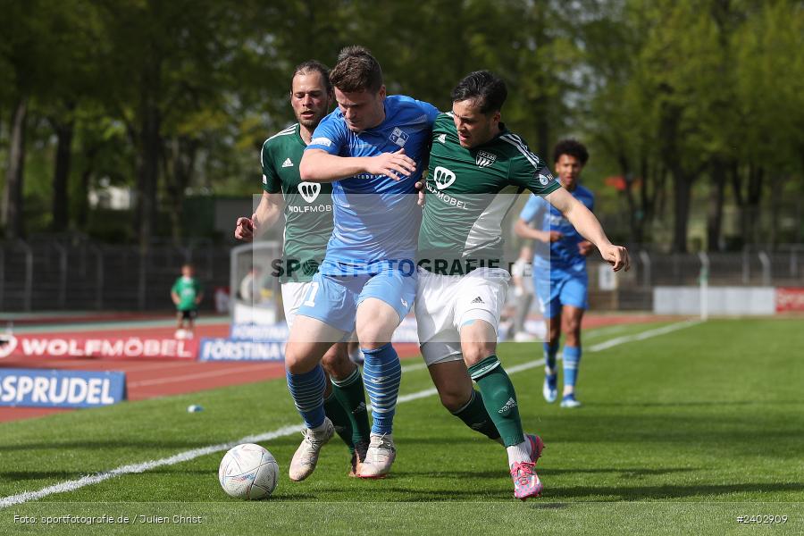 Sachs-Stadion, Schweinfurt, 13.04.2024, sport, action, BFV, Fussball, April 2024, 29. Spieltag, Regionalliga Bayern, FVI, FCS, FV Illertissen, 1. FC Schweinfurt 1905 - Bild-ID: 2402909
