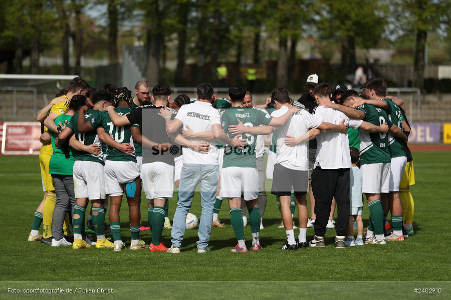 Sachs-Stadion, Schweinfurt, 13.04.2024, sport, action, BFV, Fussball, April 2024, 29. Spieltag, Regionalliga Bayern, FVI, FCS, FV Illertissen, 1. FC Schweinfurt 1905 - Bild-ID: 2402910