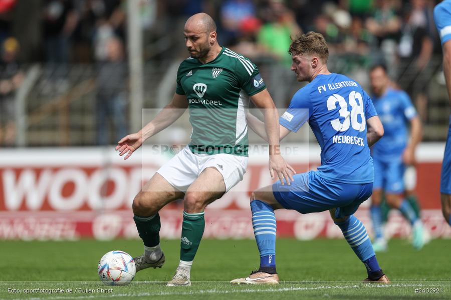 action, Sport, Schweinfurt, Sachs-Stadion, Regionalliga Bayern, Fussball, FVI, FV Illertissen, FCS, BFV, April 2024, 29. Spieltag, 13.04.2024, 1. FC Schweinfurt 1905 - Bild-ID: 2402921
