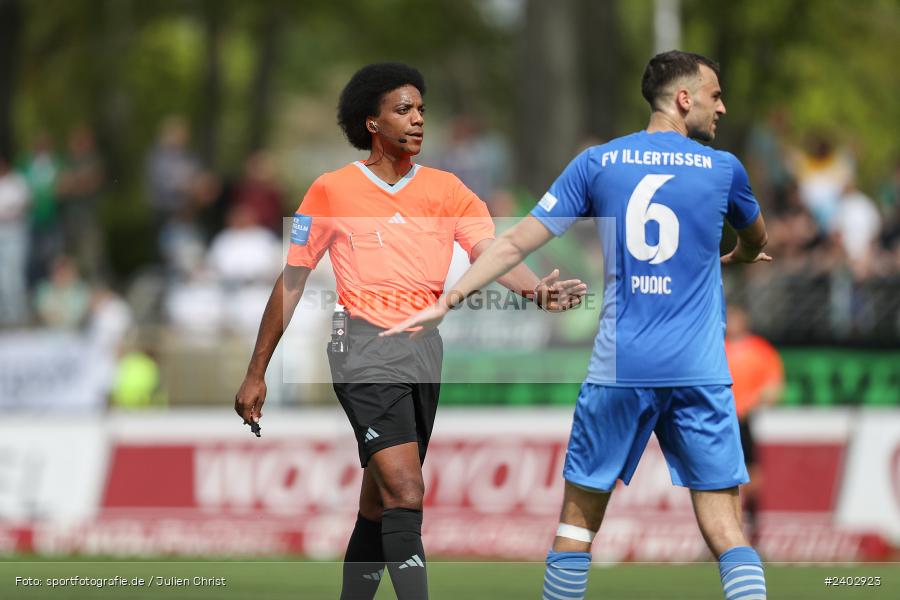action, Sport, Schweinfurt, Sachs-Stadion, Regionalliga Bayern, Fussball, FVI, FV Illertissen, FCS, BFV, April 2024, 29. Spieltag, 13.04.2024, 1. FC Schweinfurt 1905 - Bild-ID: 2402923