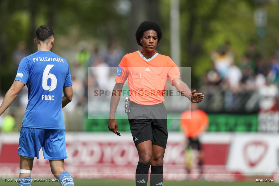 action, Sport, Schweinfurt, Sachs-Stadion, Regionalliga Bayern, Fussball, FVI, FV Illertissen, FCS, BFV, April 2024, 29. Spieltag, 13.04.2024, 1. FC Schweinfurt 1905 - Bild-ID: 2402924