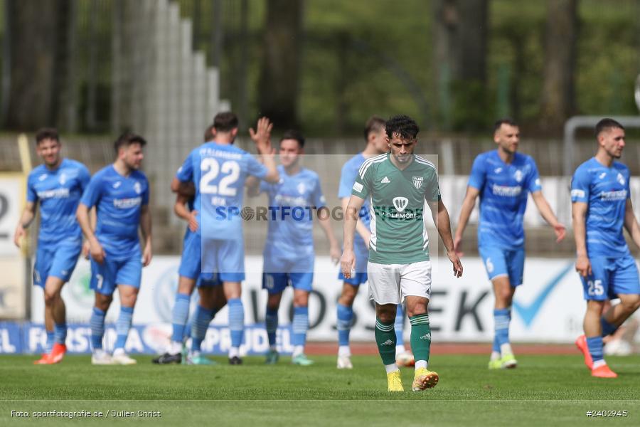 action, Sport, Schweinfurt, Sachs-Stadion, Regionalliga Bayern, Fussball, FVI, FV Illertissen, FCS, BFV, April 2024, 29. Spieltag, 13.04.2024, 1. FC Schweinfurt 1905 - Bild-ID: 2402945