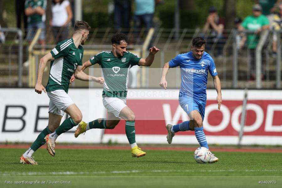 action, Sport, Schweinfurt, Sachs-Stadion, Regionalliga Bayern, Fussball, FVI, FV Illertissen, FCS, BFV, April 2024, 29. Spieltag, 13.04.2024, 1. FC Schweinfurt 1905 - Bild-ID: 2402970