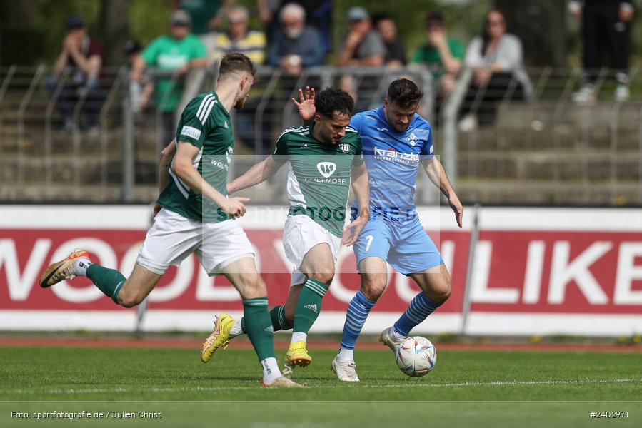 action, Sport, Schweinfurt, Sachs-Stadion, Regionalliga Bayern, Fussball, FVI, FV Illertissen, FCS, BFV, April 2024, 29. Spieltag, 13.04.2024, 1. FC Schweinfurt 1905 - Bild-ID: 2402971