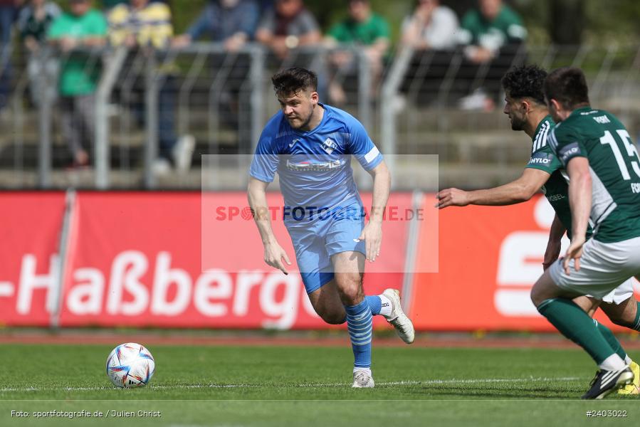action, Sport, Schweinfurt, Sachs-Stadion, Regionalliga Bayern, Fussball, FVI, FV Illertissen, FCS, BFV, April 2024, 29. Spieltag, 13.04.2024, 1. FC Schweinfurt 1905 - Bild-ID: 2403022