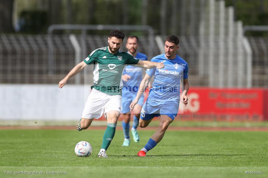 action, Sport, Schweinfurt, Sachs-Stadion, Regionalliga Bayern, Fussball, FVI, FV Illertissen, FCS, BFV, April 2024, 29. Spieltag, 13.04.2024, 1. FC Schweinfurt 1905 - Bild-ID: 2403030