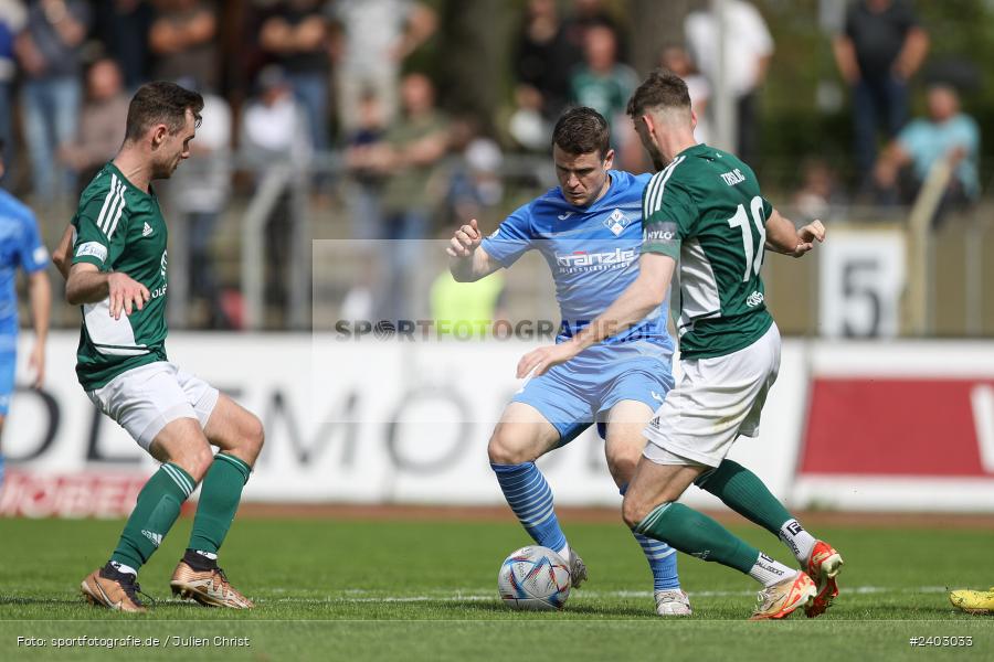 action, Sport, Schweinfurt, Sachs-Stadion, Regionalliga Bayern, Fussball, FVI, FV Illertissen, FCS, BFV, April 2024, 29. Spieltag, 13.04.2024, 1. FC Schweinfurt 1905 - Bild-ID: 2403033