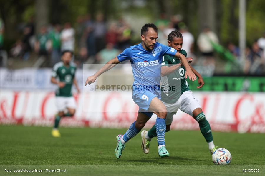 action, Sport, Schweinfurt, Sachs-Stadion, Regionalliga Bayern, Fussball, FVI, FV Illertissen, FCS, BFV, April 2024, 29. Spieltag, 13.04.2024, 1. FC Schweinfurt 1905 - Bild-ID: 2403035