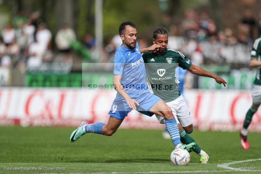 action, Sport, Schweinfurt, Sachs-Stadion, Regionalliga Bayern, Fussball, FVI, FV Illertissen, FCS, BFV, April 2024, 29. Spieltag, 13.04.2024, 1. FC Schweinfurt 1905 - Bild-ID: 2403037