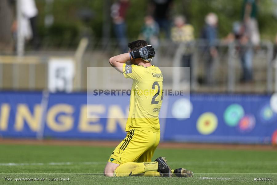 action, Sport, Schweinfurt, Sachs-Stadion, Regionalliga Bayern, Fussball, FVI, FV Illertissen, FCS, BFV, April 2024, 29. Spieltag, 13.04.2024, 1. FC Schweinfurt 1905 - Bild-ID: 2403077