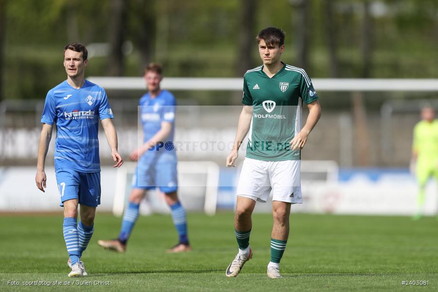 action, Sport, Schweinfurt, Sachs-Stadion, Regionalliga Bayern, Fussball, FVI, FV Illertissen, FCS, BFV, April 2024, 29. Spieltag, 13.04.2024, 1. FC Schweinfurt 1905 - Bild-ID: 2403081