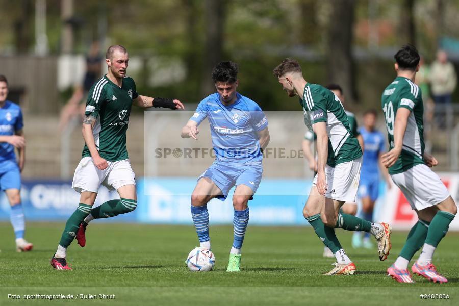 action, Sport, Schweinfurt, Sachs-Stadion, Regionalliga Bayern, Fussball, FVI, FV Illertissen, FCS, BFV, April 2024, 29. Spieltag, 13.04.2024, 1. FC Schweinfurt 1905 - Bild-ID: 2403086
