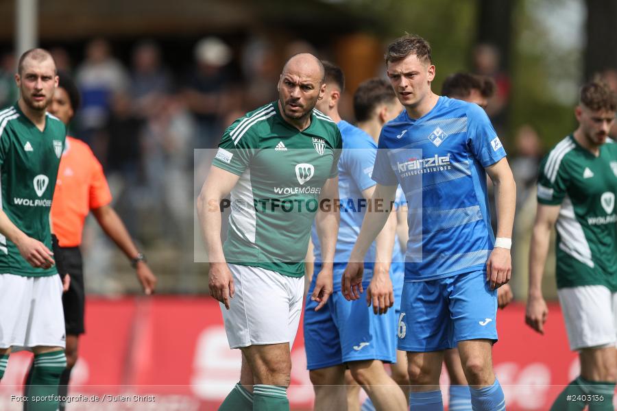 action, Sport, Schweinfurt, Sachs-Stadion, Regionalliga Bayern, Fussball, FVI, FV Illertissen, FCS, BFV, April 2024, 29. Spieltag, 13.04.2024, 1. FC Schweinfurt 1905 - Bild-ID: 2403136