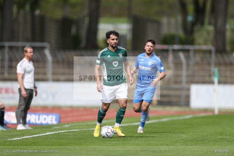 action, Sport, Schweinfurt, Sachs-Stadion, Regionalliga Bayern, Fussball, FVI, FV Illertissen, FCS, BFV, April 2024, 29. Spieltag, 13.04.2024, 1. FC Schweinfurt 1905 - Bild-ID: 2403155