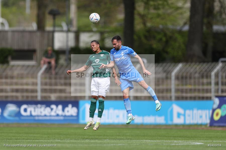 action, Sport, Schweinfurt, Sachs-Stadion, Regionalliga Bayern, Fussball, FVI, FV Illertissen, FCS, BFV, April 2024, 29. Spieltag, 13.04.2024, 1. FC Schweinfurt 1905 - Bild-ID: 2403174